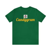 Unisex Jersey Short Sleeve Holiday Tee, "Candygram"