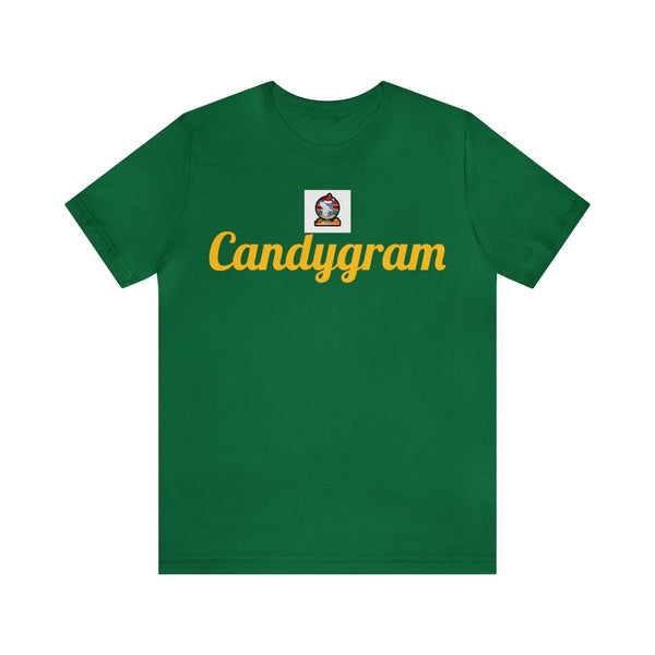 Unisex Jersey Short Sleeve Holiday Tee, "Candygram"