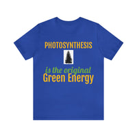 Unisex Jersey Short Sleeve Tee, "Green Energy"