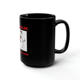 Large Black "I'm Cooler" Mug 15oz