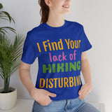 Unisex Jersey Short Sleeve Tee, "Disturbing"