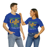 Unisex Jersey Short Sleeve Tee, "Coffee"