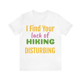 Unisex Jersey Short Sleeve Tee, "Disturbing"