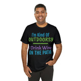 Unisex Jersey Short Sleeve Tee, "Outdoorsy"