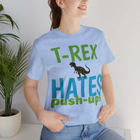 Unisex Jersey Short Sleeve Tee, "T-Rex"