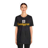 Unisex Jersey Short Sleeve Holiday Tee, "Candygram"