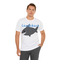 Unisex Jersey Short Sleeve Tee, "Landshark"