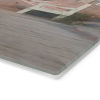 "Atlantic Beach"  Tempered Glass Cutting Board, 2 sizes