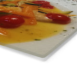 "Delicious"  Tempered Glass Cutting Board
