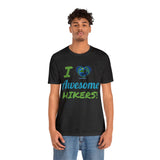 Unisex IRW Logo "Awesome Hikers" Jersey Short Sleeve Tee