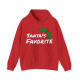 Unisex Heavy Blend™ Hooded Holiday Sweatshirt, "Santa's Favorite"