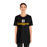 Unisex Jersey Short Sleeve Holiday Tee, "Candygram"