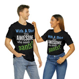 Unisex Jersey Short Sleeve Tee, "Awesome"