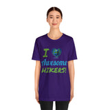 Unisex IRW Logo "Awesome Hikers" Jersey Short Sleeve Tee