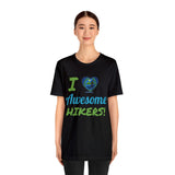 Unisex IRW Logo "Awesome Hikers" Jersey Short Sleeve Tee