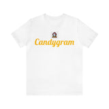 Unisex Jersey Short Sleeve Holiday Tee, "Candygram"