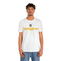 Unisex Jersey Short Sleeve Holiday Tee, "Candygram"