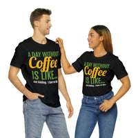 Unisex Jersey Short Sleeve Tee, "Coffee"