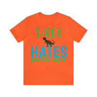 Unisex Jersey Short Sleeve Tee, "T-Rex"