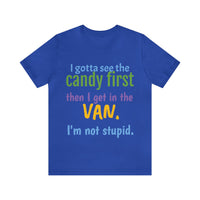 Unisex Jersey Short Sleeve Tee, "Van"