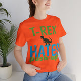 Unisex Jersey Short Sleeve Tee, "T-Rex"