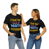 Unisex Jersey Short Sleeve Tee, "Math"