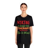 Unisex Jersey Short Sleeve Tee, "Therapy"