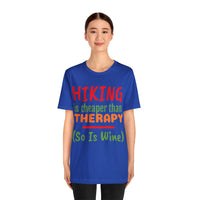 Unisex Jersey Short Sleeve Tee, "Therapy"