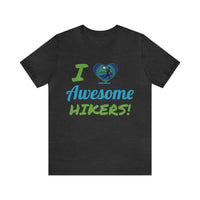 Unisex IRW Logo "Awesome Hikers" Jersey Short Sleeve Tee