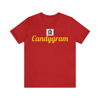 Unisex Jersey Short Sleeve Holiday Tee, "Candygram"