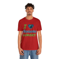 Unisex IRW Logo "Awesome Hikers" Jersey Short Sleeve Tee