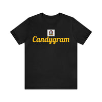 Unisex Jersey Short Sleeve Holiday Tee, "Candygram"