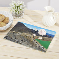 "Tongariro"  Tempered Glass Cutting Board, 2 sizes