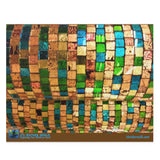 IRW Holiday Sparkle Jigsaw Puzzle (120, 252, 500-Piece), Gold Mosaic