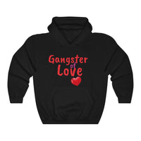 Unisex Heavy Blend™ Hooded Valentine Sweatshirt, "Gangster of Love"