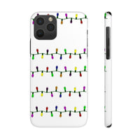 Case Mate Slim Holiday Phone Cases, "String Lights"