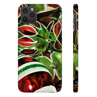 Case Mate Slim Holiday Phone Cases, "Green Sparkle"