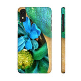 Case Mate Slim Holiday Phone Cases, "Blue Sparkle"