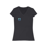 Women's IRW Logo Jersey Short Sleeve V-Neck Tee