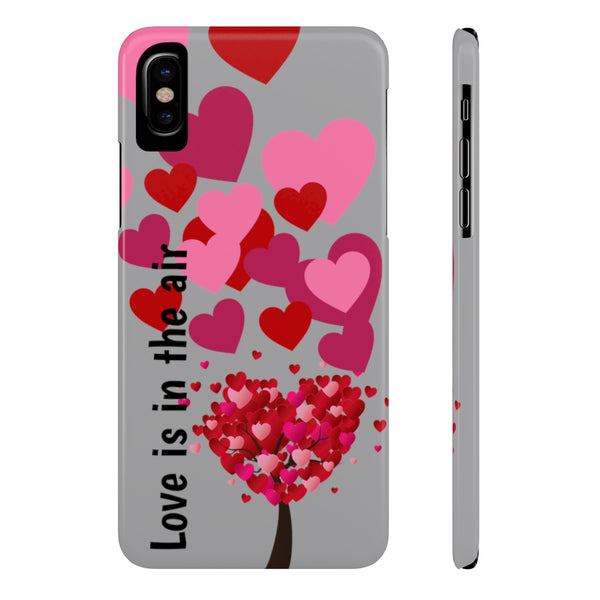 Case Mate Slim Phone Cases, "Love is in the Air"