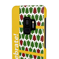 Case Mate Slim Holiday Phone Cases, "Let's Celebrate"