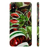 Case Mate Slim Holiday Phone Cases, "Green Sparkle"