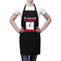 "Takeout" Holiday Apron