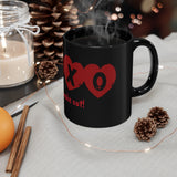 11oz Black "Let's Make Out!" Mug