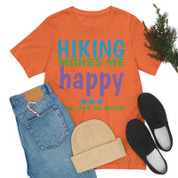 Unisex Jersey Short Sleeve Tee, "Happy"