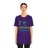 Unisex IRW Logo "Love Hiking" Jersey Short Sleeve Tee