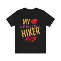 Unisex Jersey Short Sleeve Tee, "My Heart"