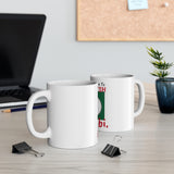 Ceramic Holiday "Alibi" Mug, 11oz