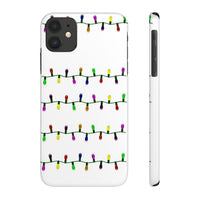 Case Mate Slim Holiday Phone Cases, "String Lights"