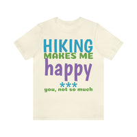 Unisex Jersey Short Sleeve Tee, "Happy"